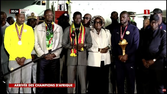 Récompenses royales pour les Lions : Le Président Diomaye Faye honore les Champions d'Afrique